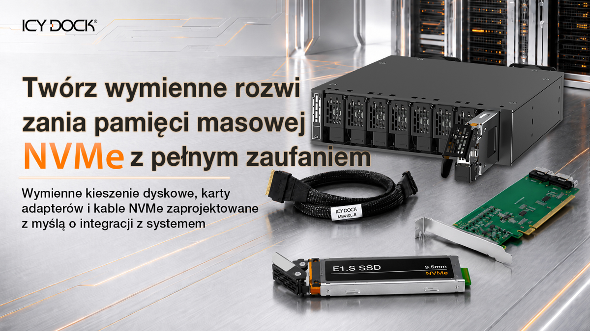 Twórz wymienną pamięć masową NVMe z pełnym zaufaniem
