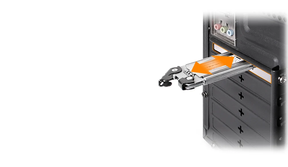Removable drive tray design